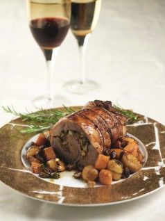 GEMISTO ARNI ME KASTANAolive magazine.gr