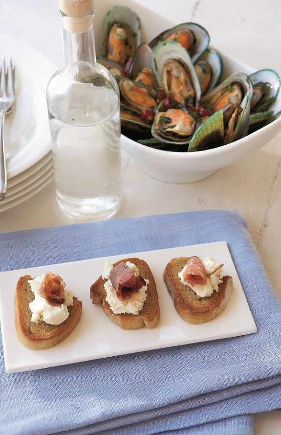 MYDIA AXNISTA_MPAGETA ME KOPANISTH MYKONOY KAI LOYTZA1.olive gr