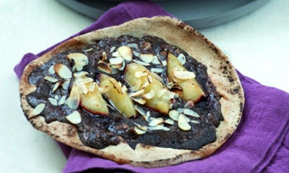 glykia pizza me damaskina kai amygdala exo