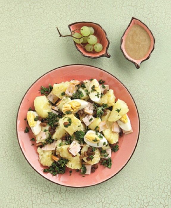 KRYA PATATOSALATA ME KAPNISTO ZAMPON