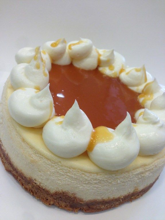 Cheesecake toffee-caramel
