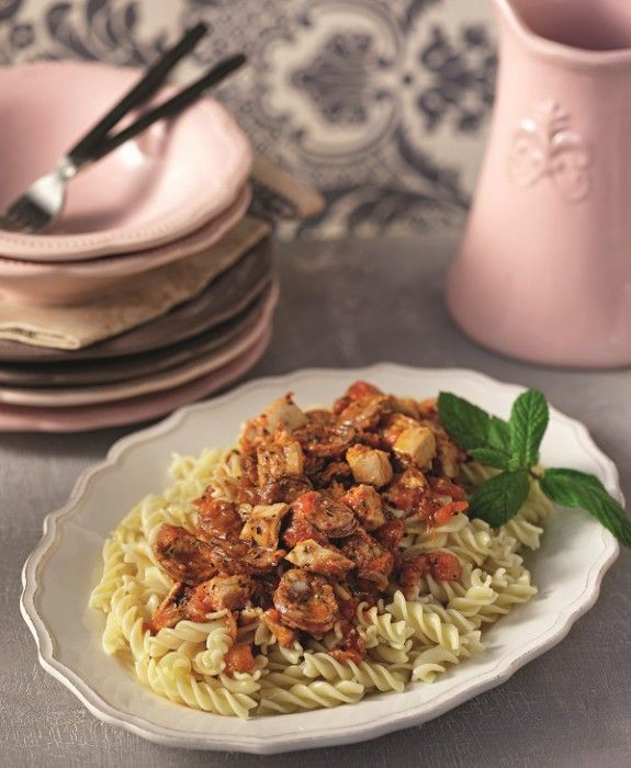 voutirates vides me saltsa ntomatas k kotopoulo