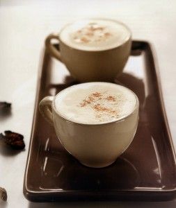 capuccino manitariwn me krema troyfas