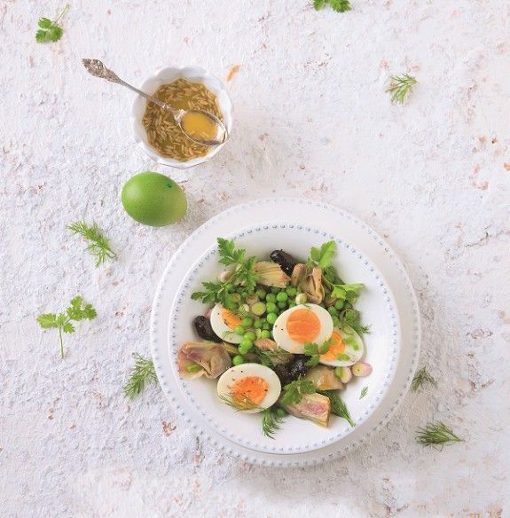 avgosalata me agginares