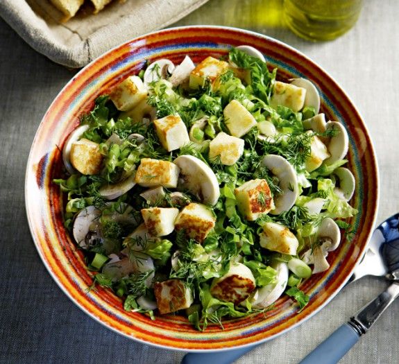 MAROYLOSALATA-ME-MANITARIA-KAI-XALOYMI