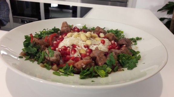 τηγανια με ροδι μαμαλακης