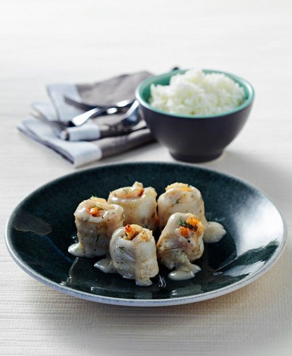 glossa fileto me ouzati gemisi garidas