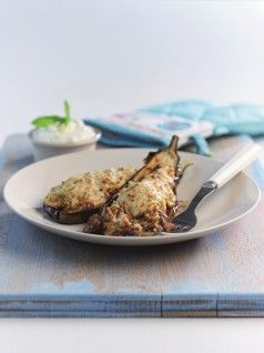 papoutsakia me bechamel melitzanas