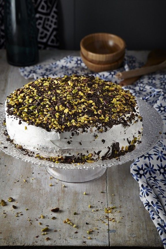 tourta me fistiki tel