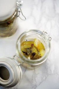 Pickled watermelon rind
