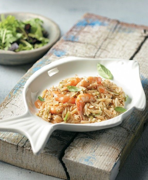 kritharoto me garides