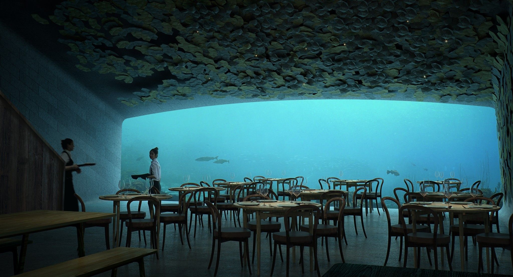 underwater restaurant