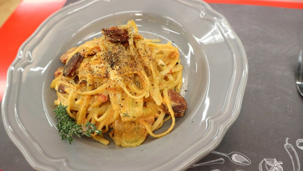 spentzofai makaronada