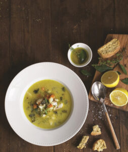 Soupes psaria thalassina anoigma