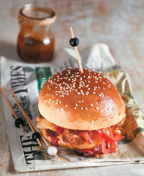 burger kotopoulo-loukaniko-garides