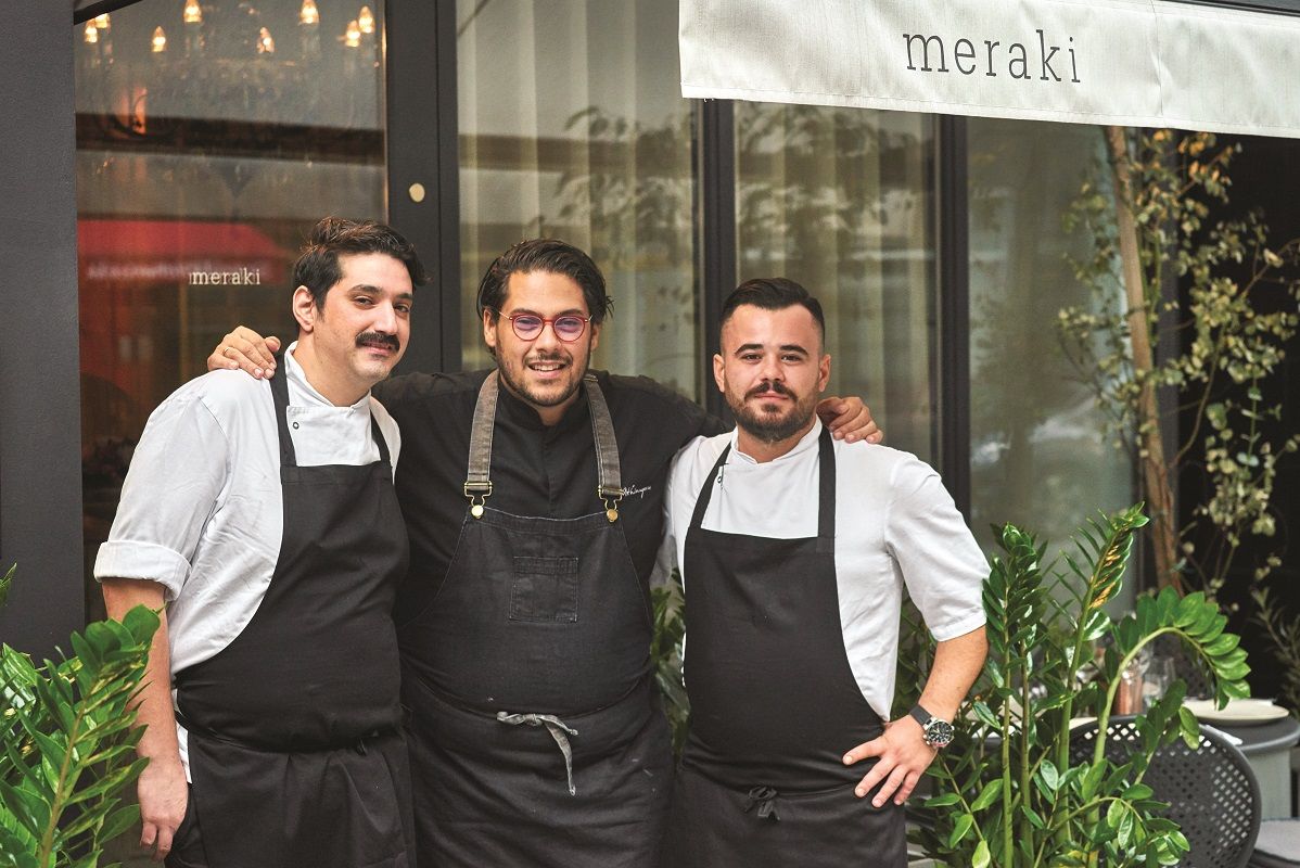 Athinagoras Kostakos (Chef de Patron), Nikitas Pyrgis & Michalis Kikis (head Chefs)