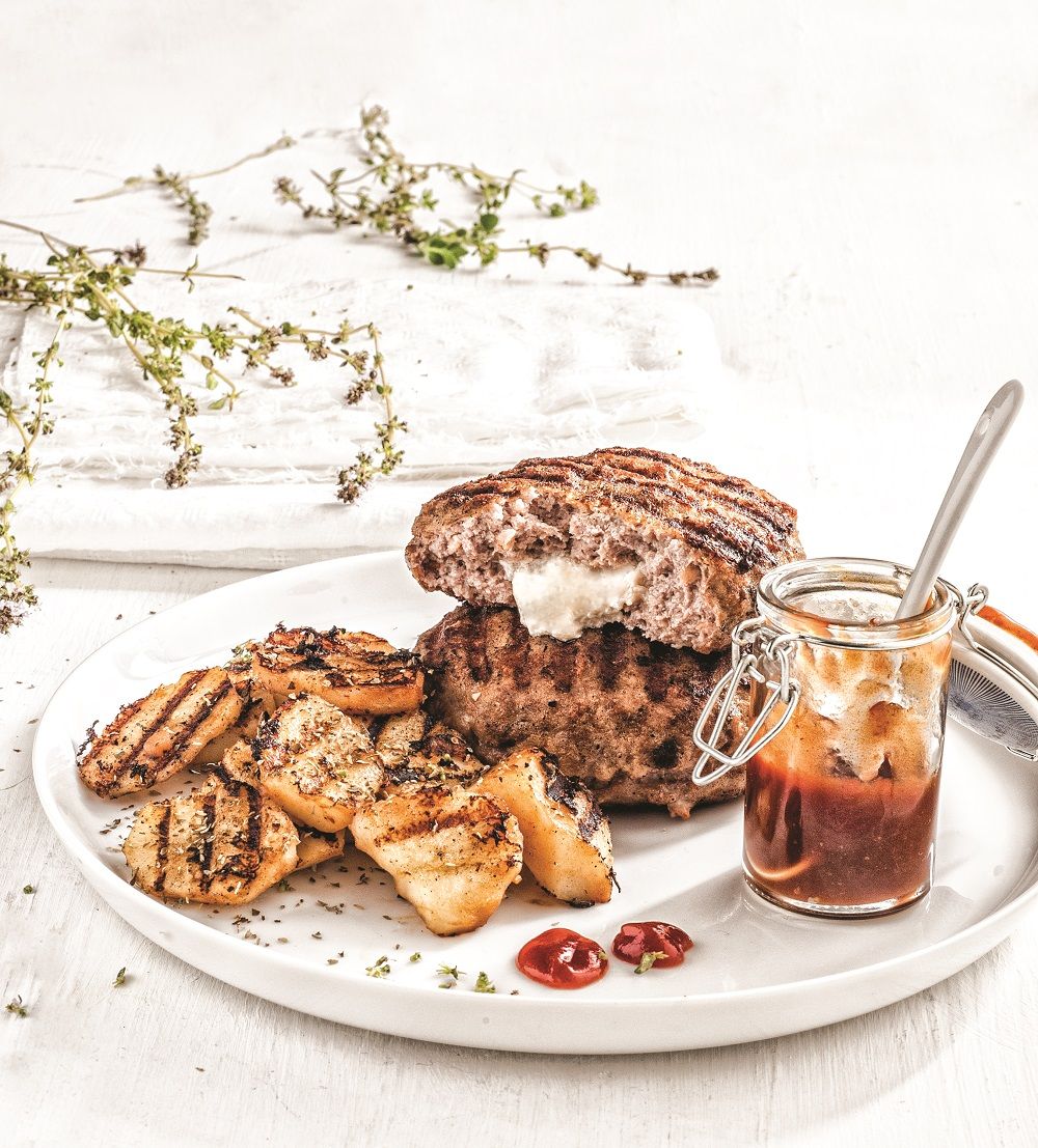 mpiftekia gemista me kaseri