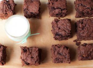 Zucchini brownie