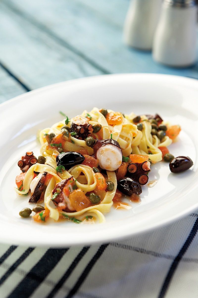 taliateles me xtapodi