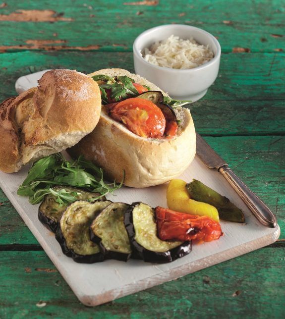 karvelaki gemisto me melitzanes