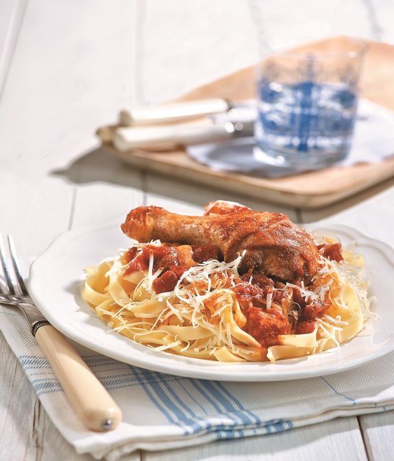 kotopoulo kokkinisto me taliateles