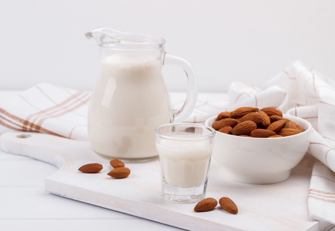 Healthy almond milk