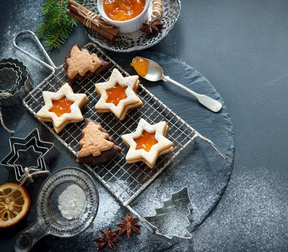 Christmas baking