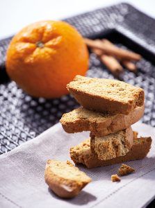 Orange biscuits