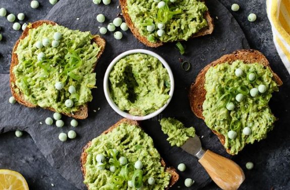 pea toast
