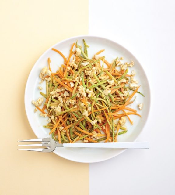 dixromo-spaggetti-kolokuthi-&-karota