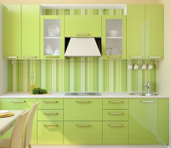 Modern kitchen interior.