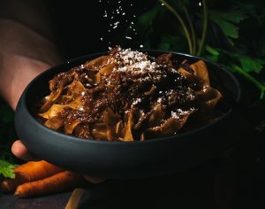 Beef ragu pasta