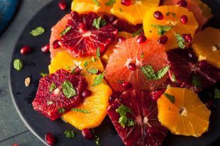 Raw Homemade Citrus Salad