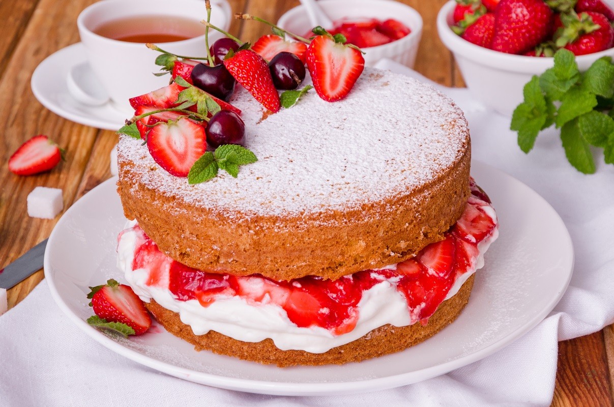 victoria sponge cake