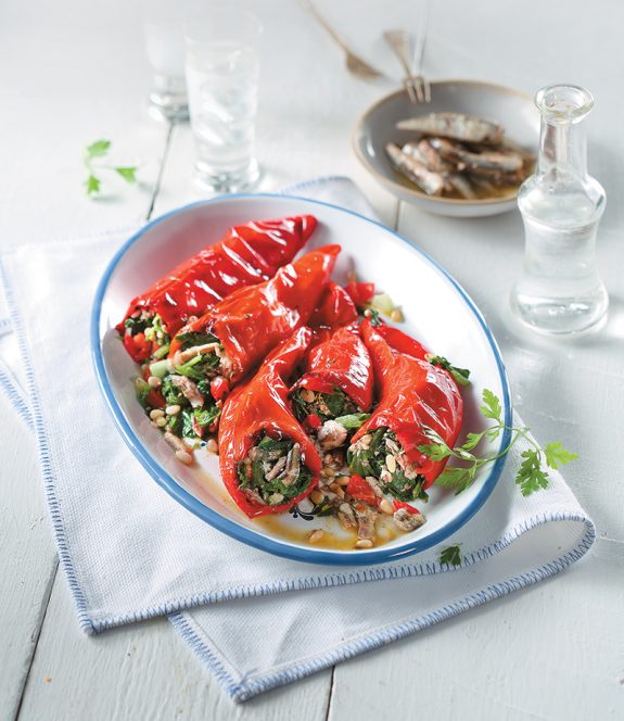 piperies-gemistes-me-gavrakia