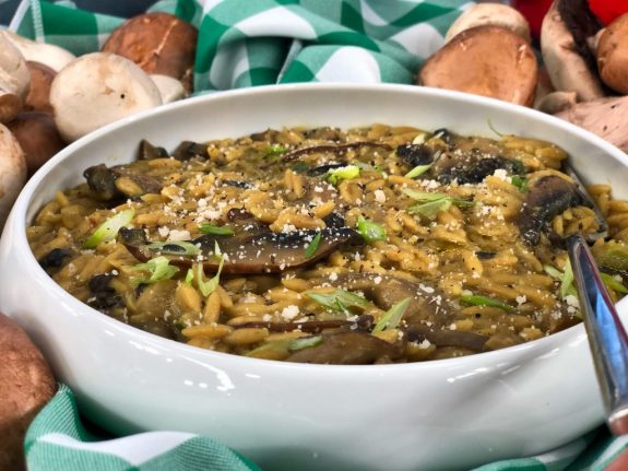 κριθαρακι μανιταρια