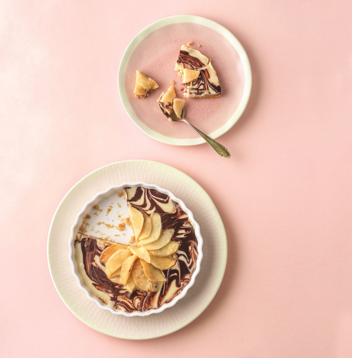 tarta me 2 sokolates & mila2 mikri