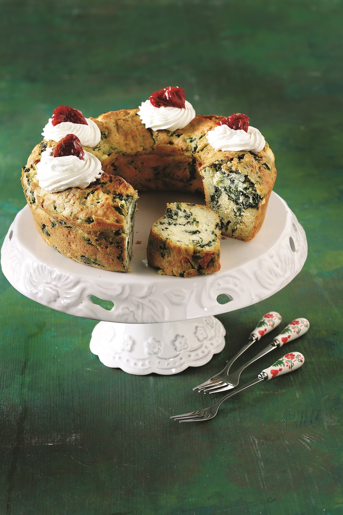 tourta spanaki mikri