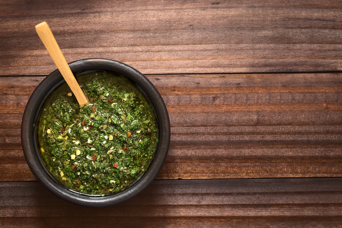Green Chimichurri Salsa or Sauce