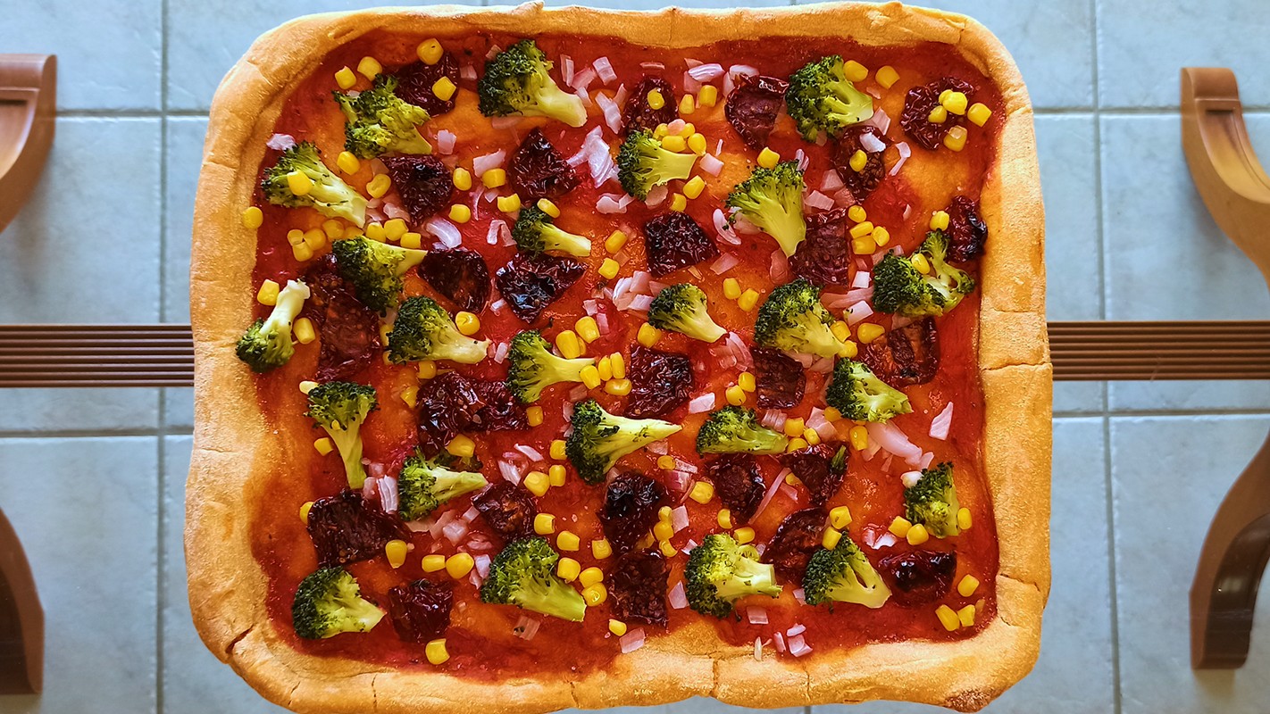 Νηστίσιμη Πίτσα 2