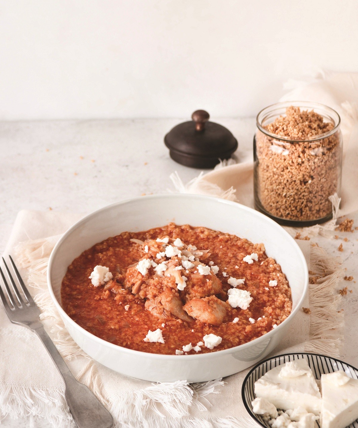 Traxanas me kotopoulo mikri