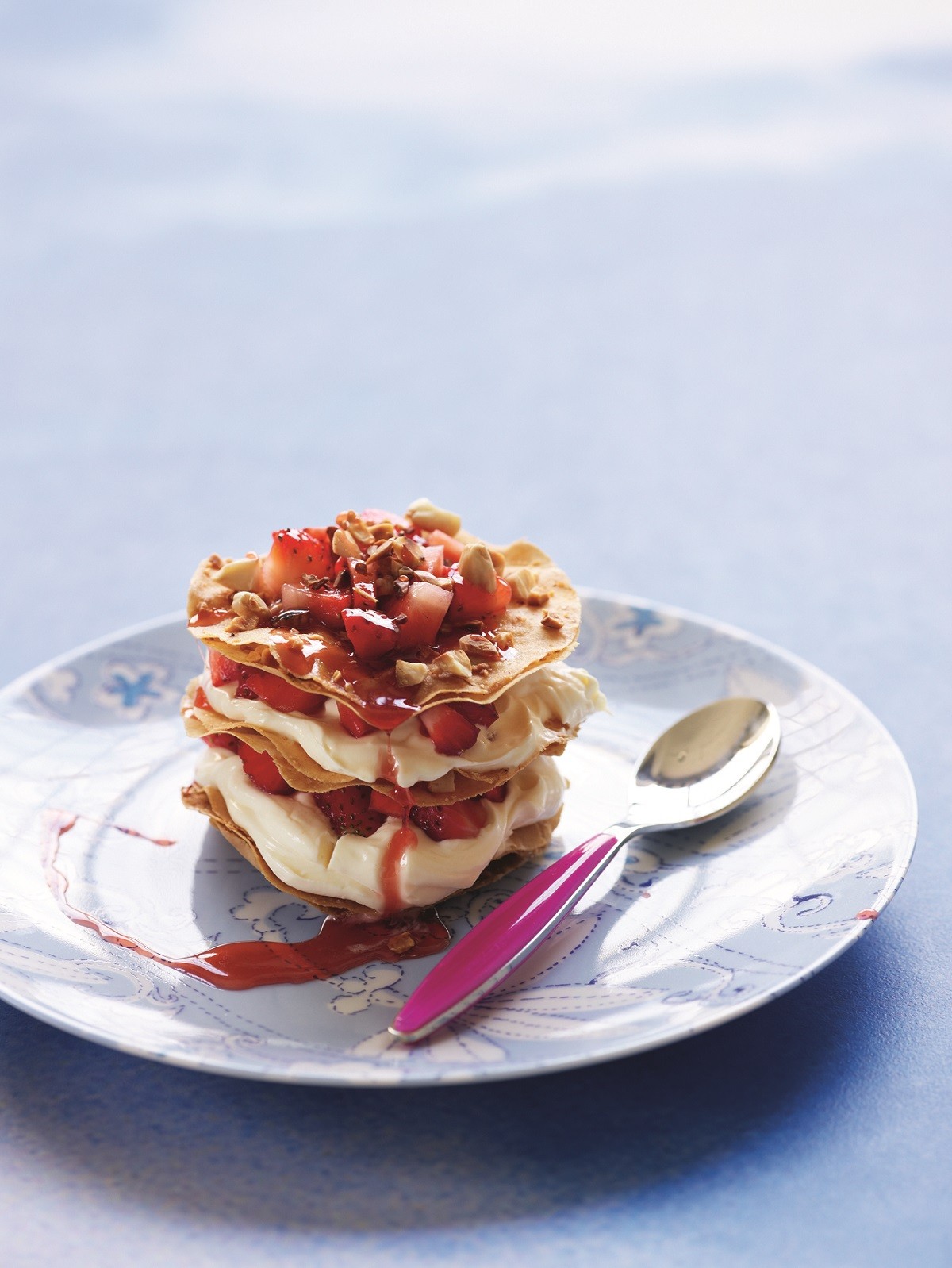 millefeuille fraoules mikri