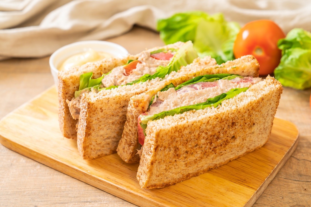 Homemade Tuna Sandwich
