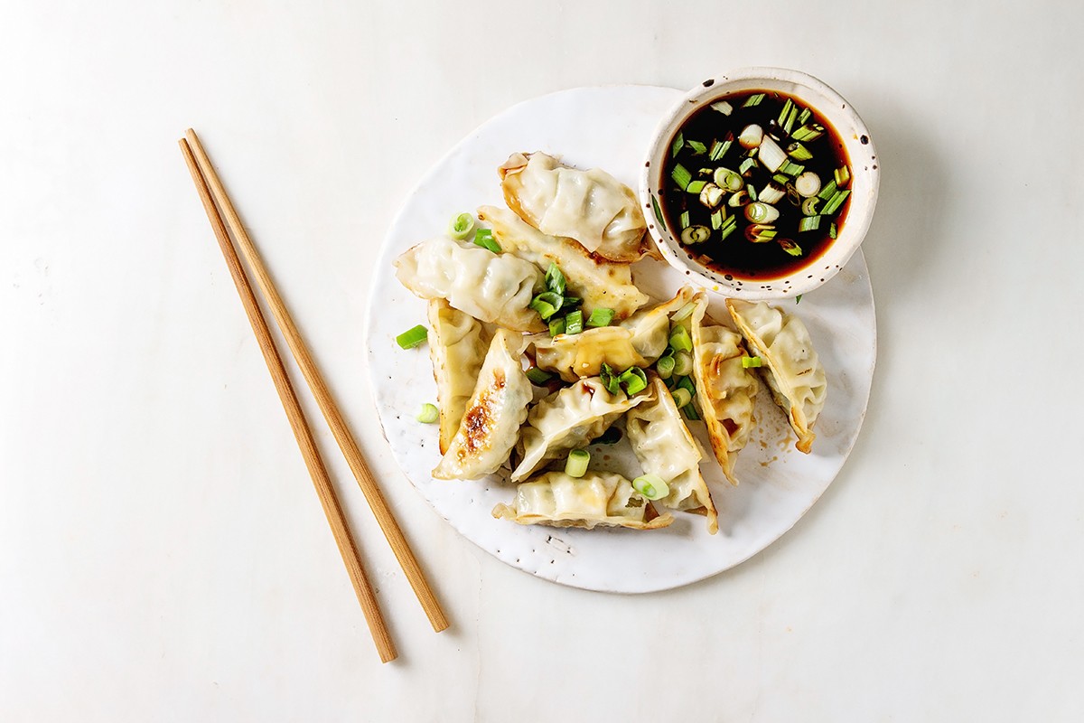 Dumplings Gyozas potstickers