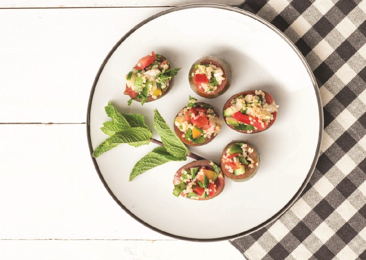 ntomatakia gem taboule mikri