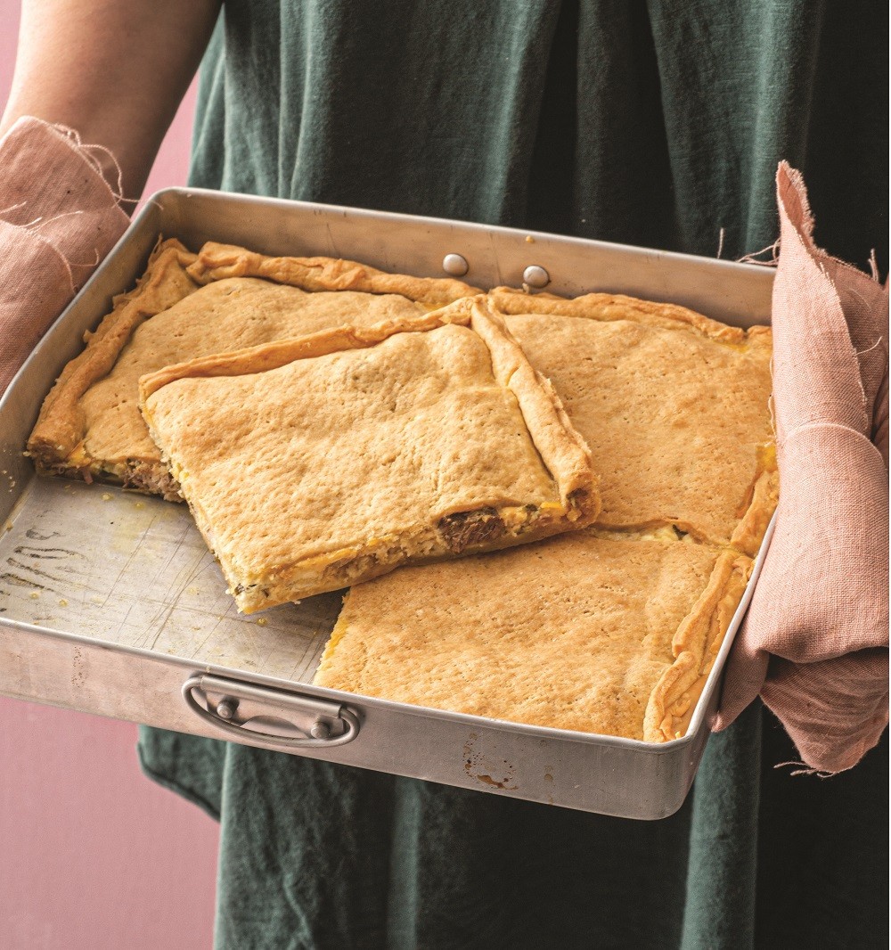 pita me kavourmamikri