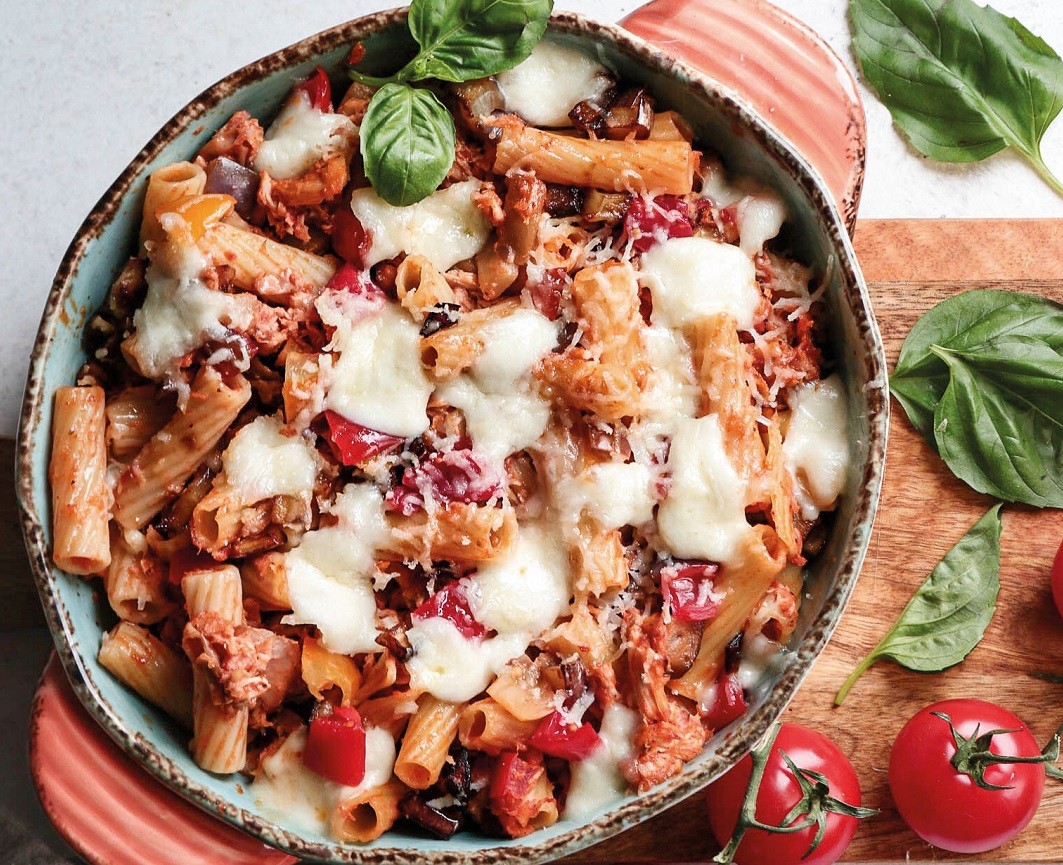 rigatoni ntomata kotopoulo