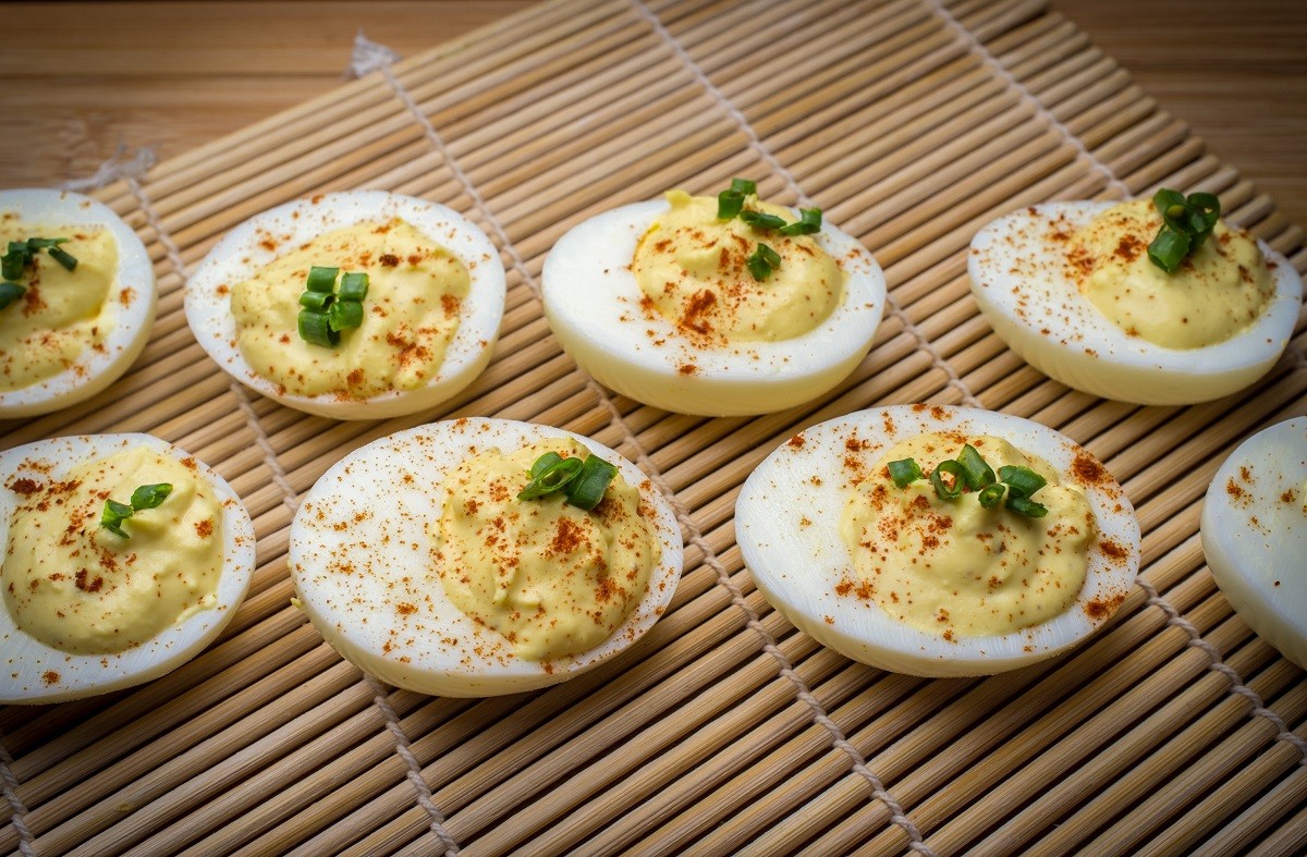 Deviled Eggs Chives