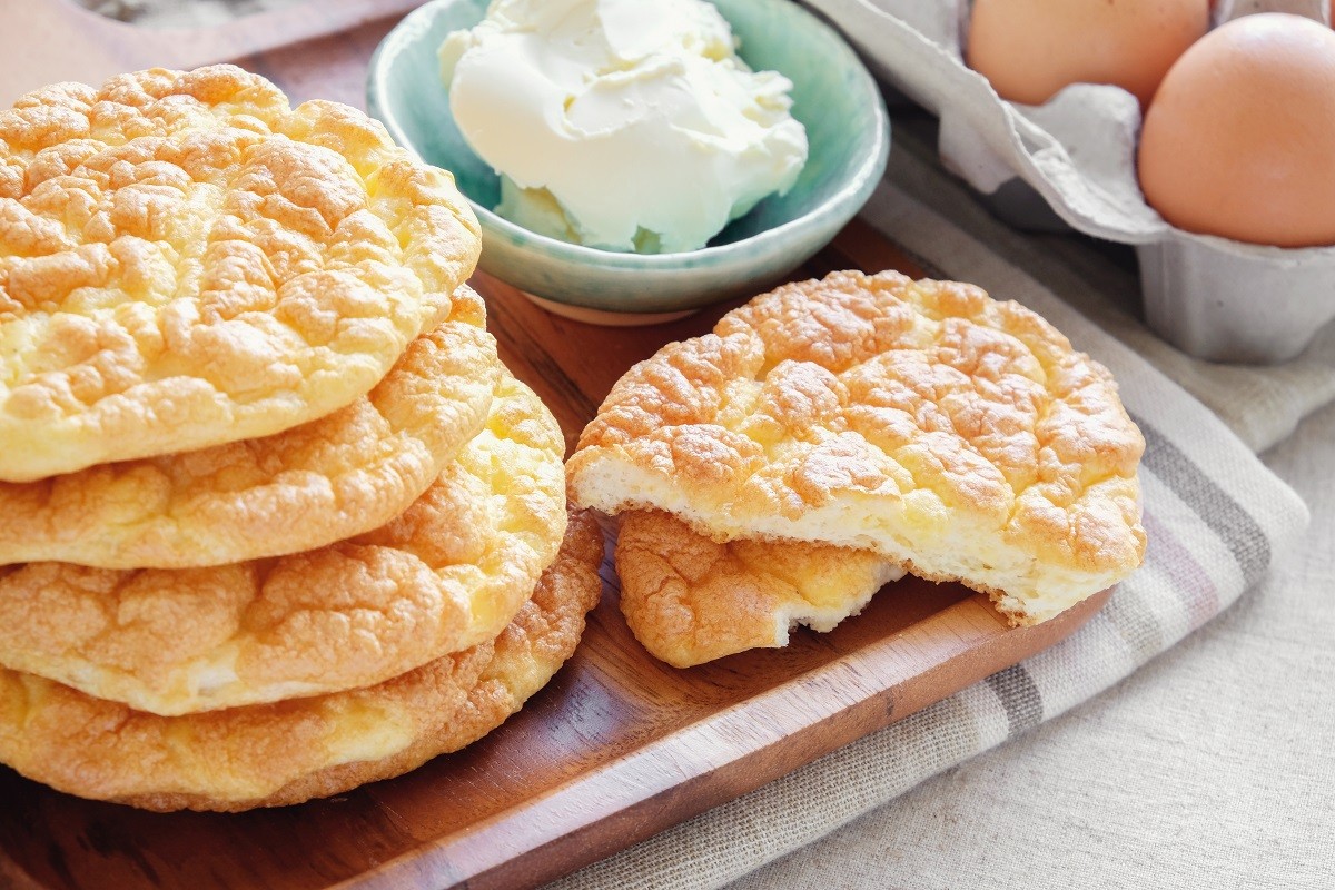 Cloud bread, Oopsie bread , Keto, ketogenic diet, paleo, low car