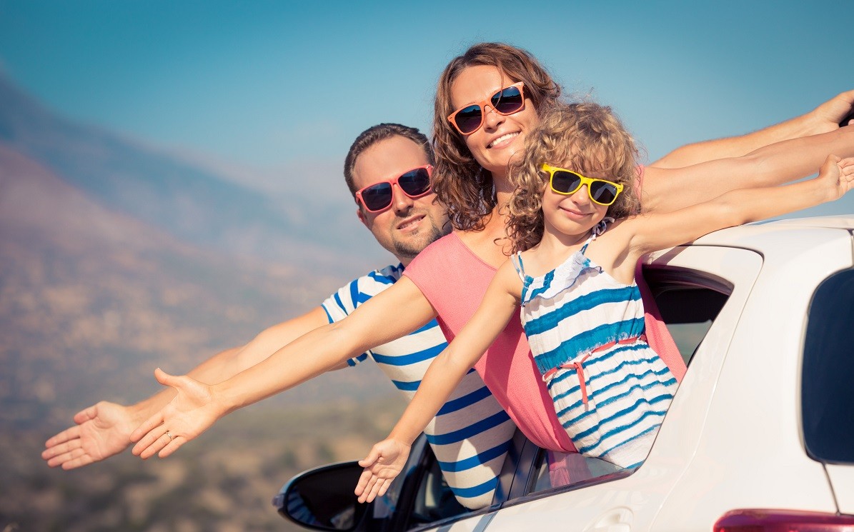 Family on vacation